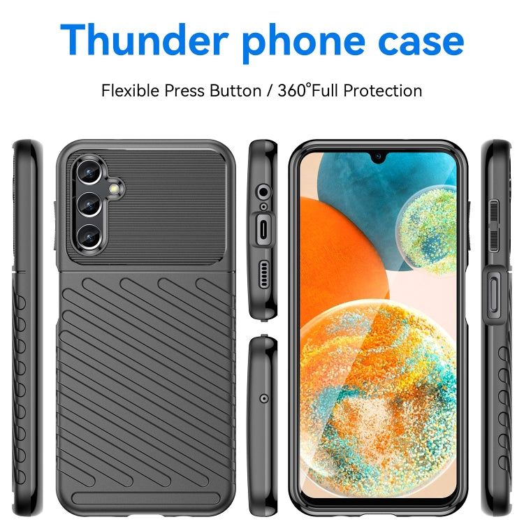 THUNDER Ochranný kryt pre Samsung Galaxy A14 / A14 5G - čierny