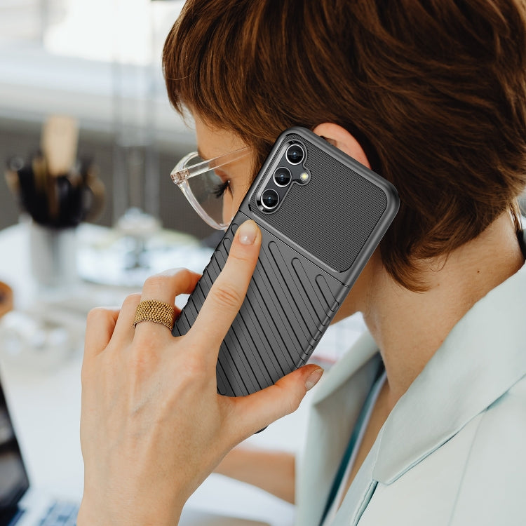 THUNDER Ochranný kryt pre Samsung Galaxy A14 / A14 5G - čierny