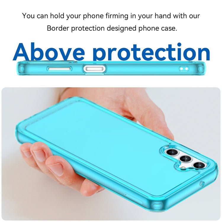CANDY Zadný obal pre Samsung Galaxy A14 / A14 5G - modrý