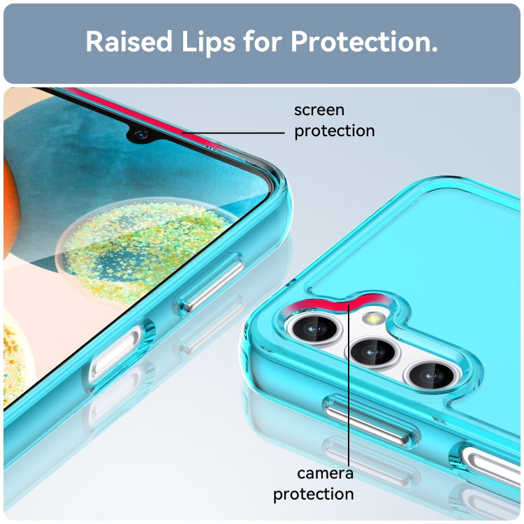 CANDY Zadný obal pre Samsung Galaxy A14 / A14 5G - modrý