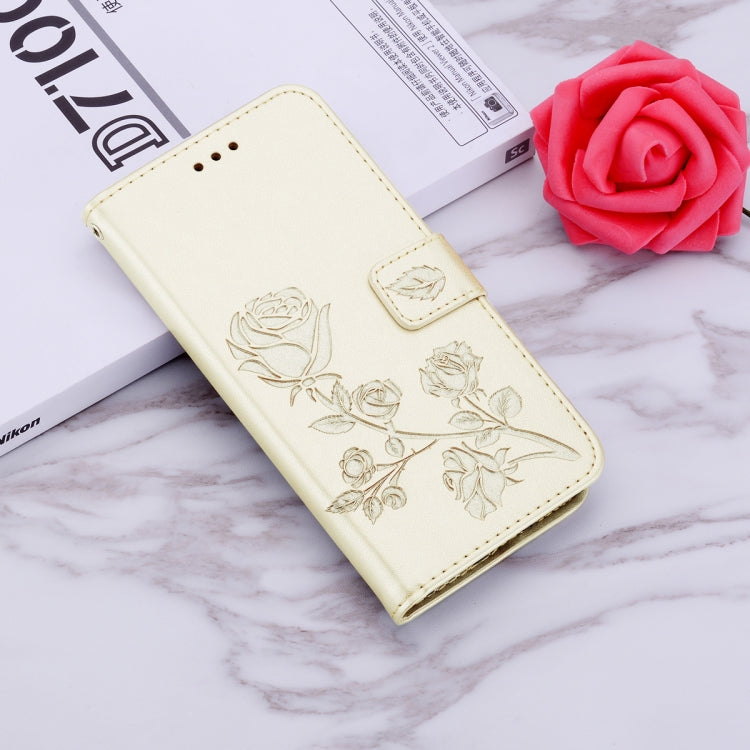 ROSE Knižkové puzdro pre Samsung Galaxy A20e - zlaté