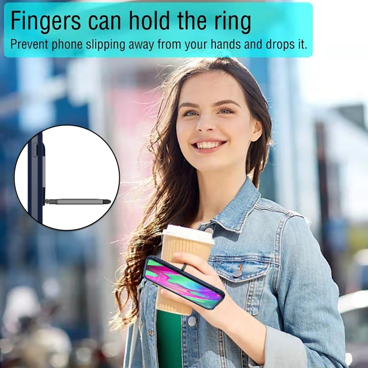 RING ARMOR Tvrdený kryt pre Samsung Galaxy A20e - modrý