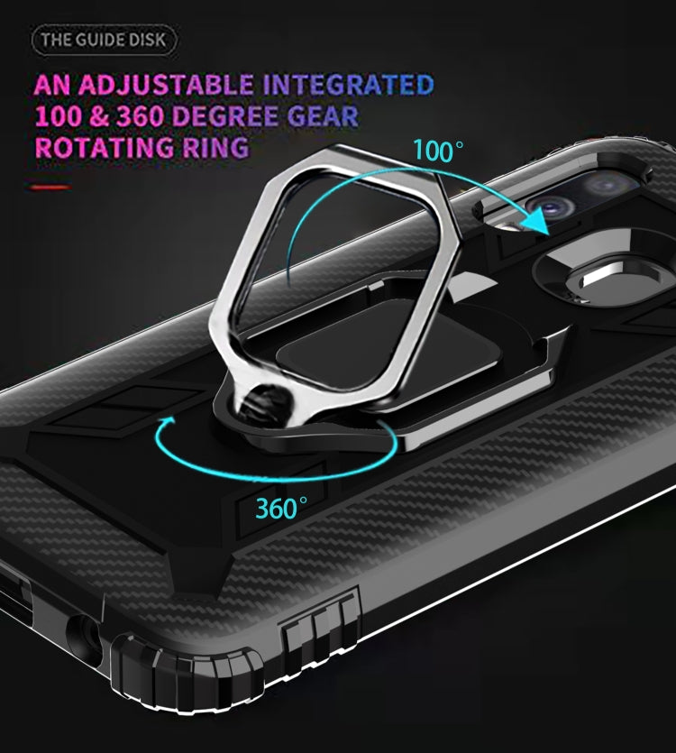 RING ARMOR Tvrdený kryt pre Samsung Galaxy A20e - čierny