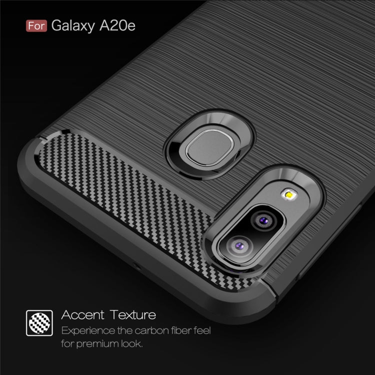 CARBON Zadný obal pre Samsung Galaxy A20e - modrý