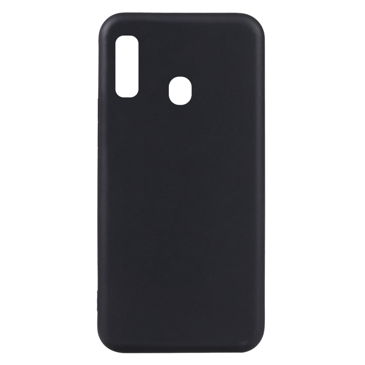 MATT Silikónový obal pre Samsung Galaxy A20e - čierny