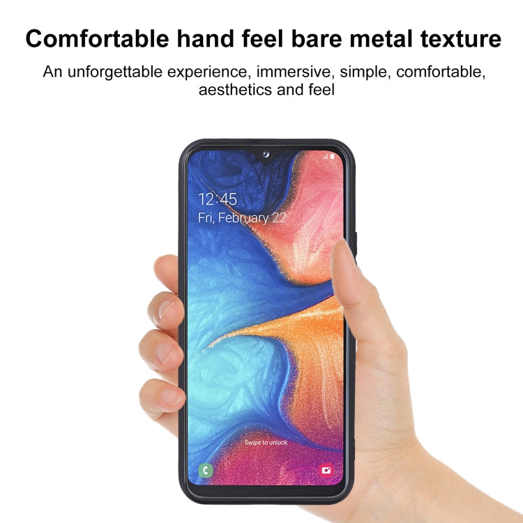 MATT Silikónový obal pre Samsung Galaxy A20e - čierny