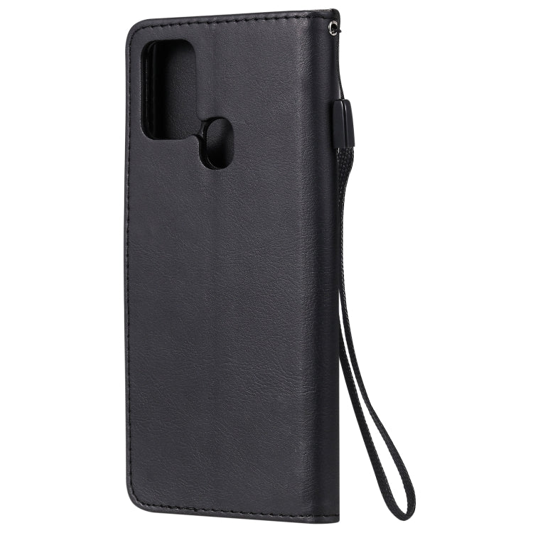 SOLID Knižkové puzdro pre Samsung Galaxy A21s - čierne