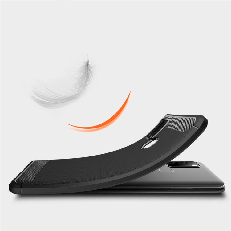 CARBON Zadný obal pre Samsung Galaxy A21s - modrý