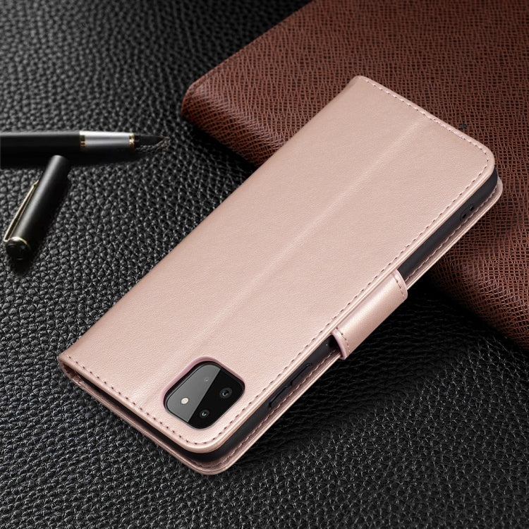 BUTTERFLY Knižkové puzdro pre Samsung Galaxy A22 5G - ružové