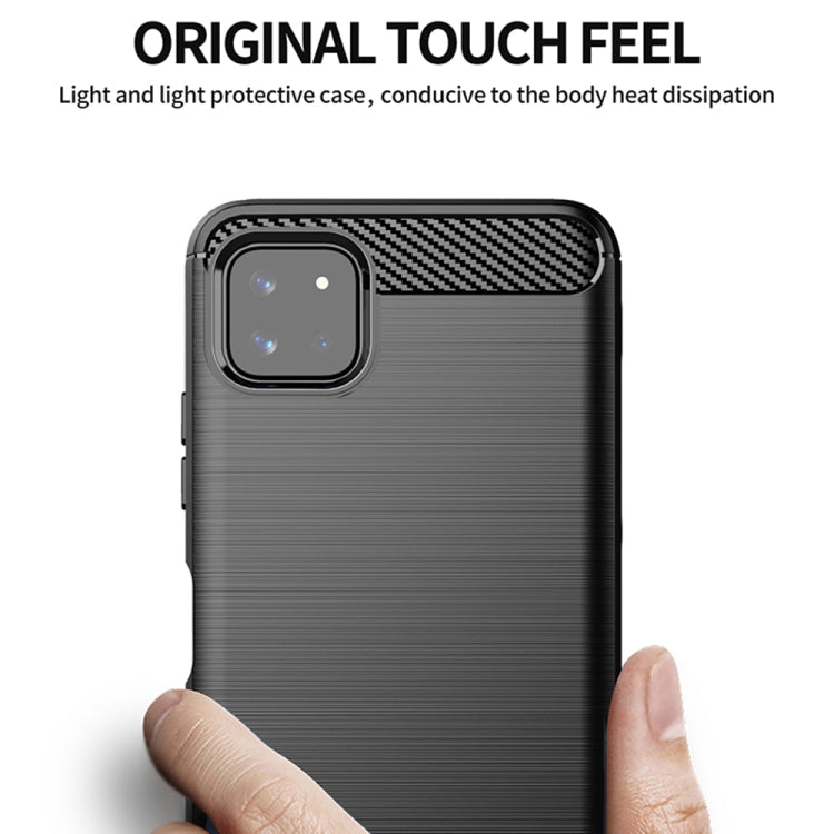 CARBON Zadný obal pre Samsung Galaxy A22 5G - modrý