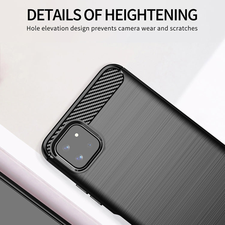 CARBON Zadný obal pre Samsung Galaxy A22 5G - modrý