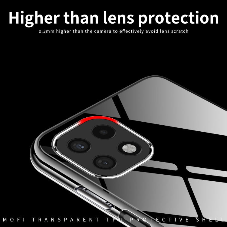 TRANSPARENTNÝ Silikónový obal pre Samsung Galaxy A22 5G - priesvitný