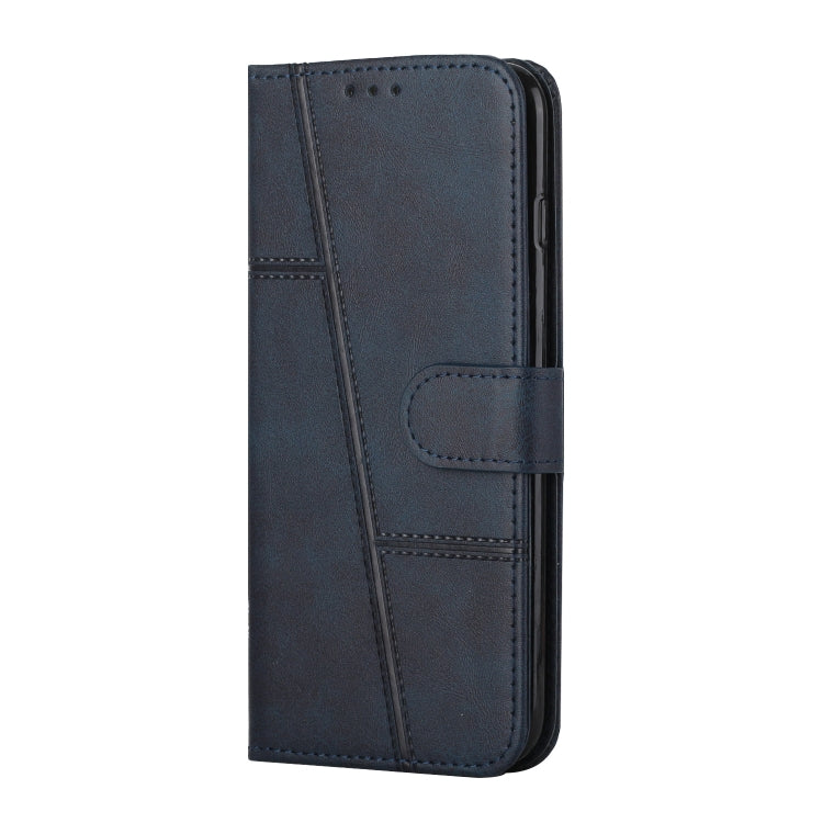 STITCHING Knižkové puzdro pre Samsung Galaxy A23 / A23 5G - modré
