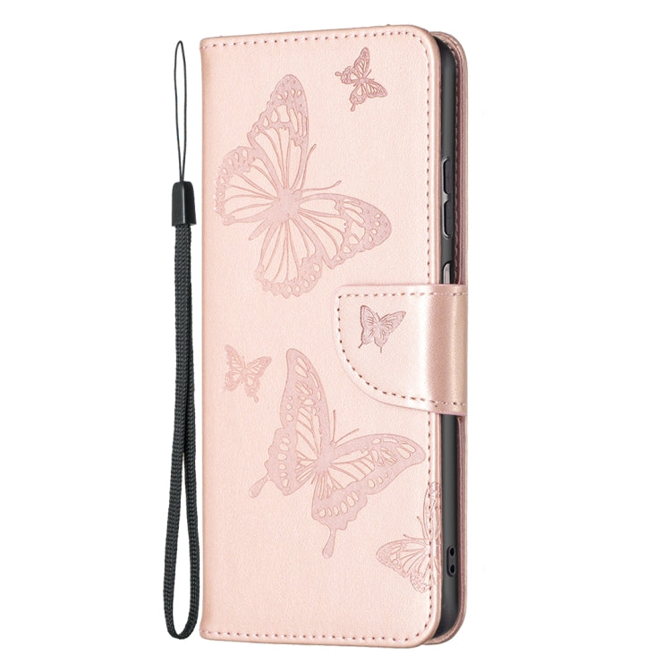 BUTTERFLY Knižkové puzdro pre Samsung Galaxy A23 / A23 5G - ružové
