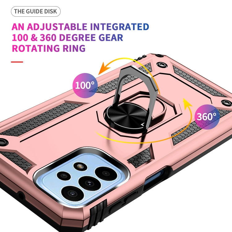 RING ARMOR Tvrdený kryt pre Samsung Galaxy A23 / A23 5G - ružový