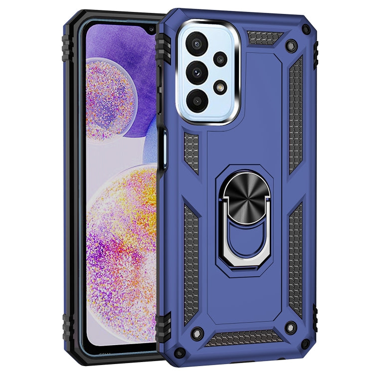 RING ARMOR Tvrdený kryt pre Samsung Galaxy A23 / A23 5G - modrý