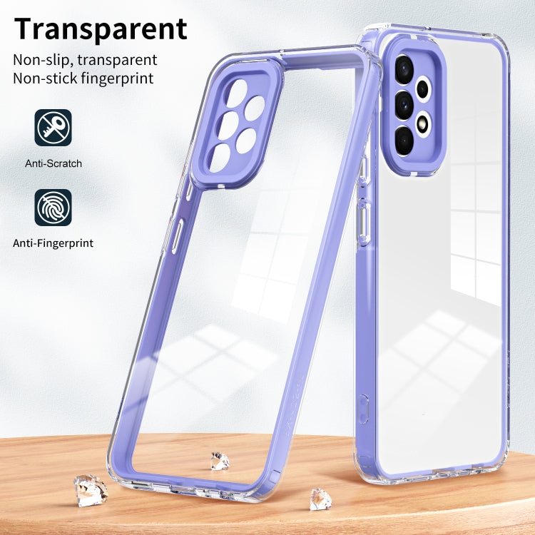 FRAME Zadný kryt pre Samsung Galaxy A23 / A23 5G - fialový