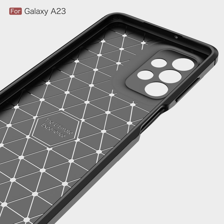 CARBON Zadný obal pre Samsung Galaxy A23 / A23 5G - čierny