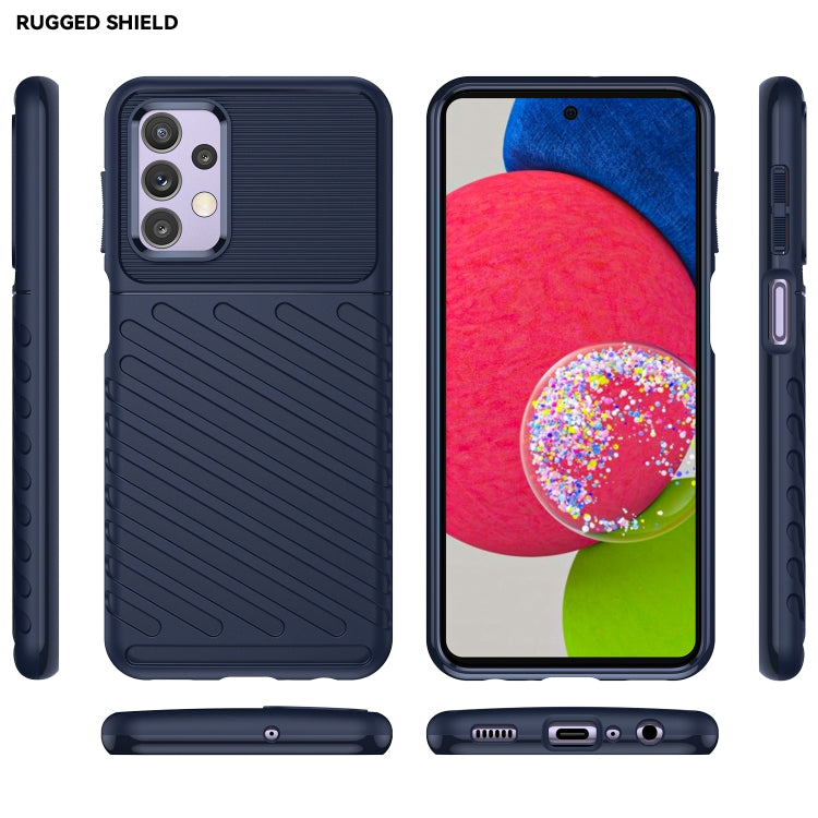 THUNDER Ochranný kryt pre Samsung Galaxy A23 / A23 5G - modrý