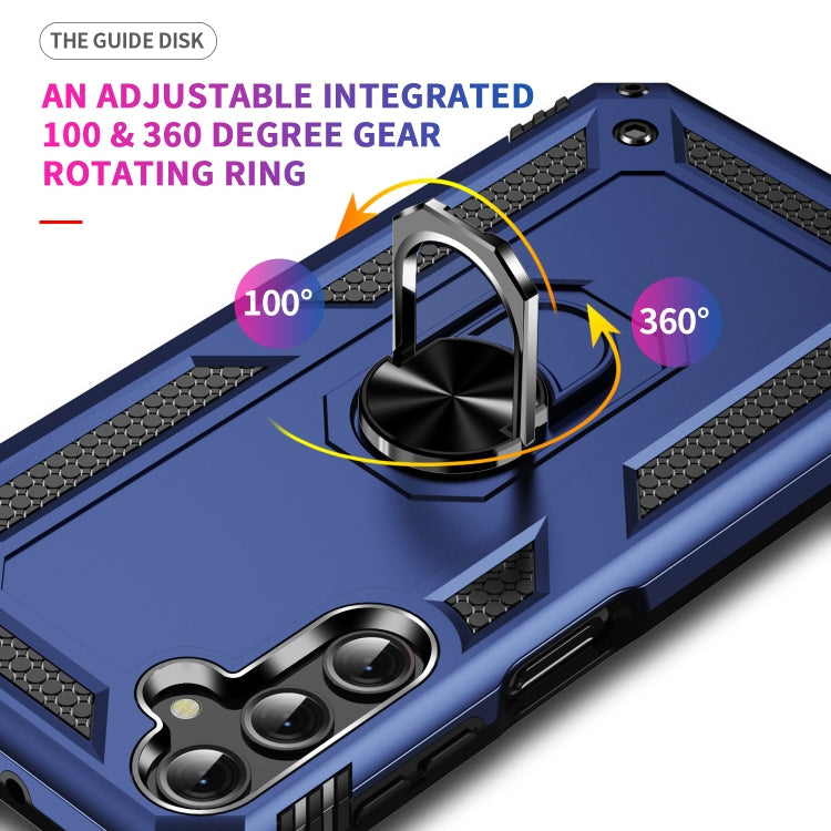 RING ARMOR Tvrdený kryt pre Samsung Galaxy A25 5G - modrý