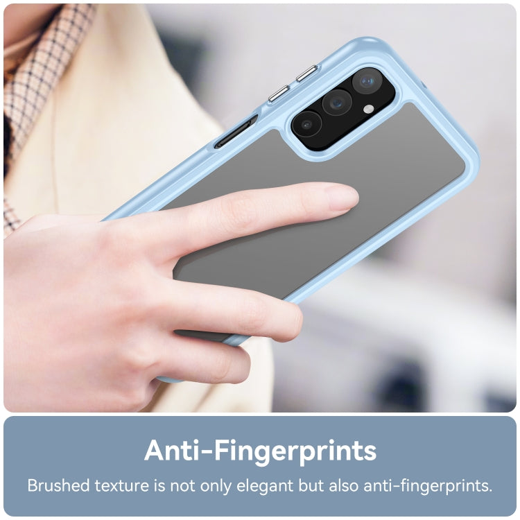 ACRYLIC Zadný kryt pre Samsung Galaxy A25 5G - modrý