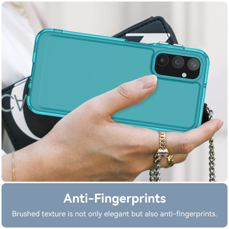 CANDY Zadný obal pre Samsung Galaxy A25 5G - modrý