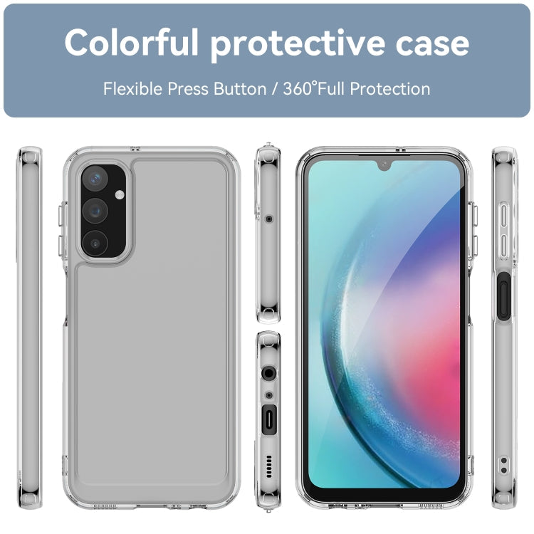 CANDY Zadný obal pre Samsung Galaxy A25 5G - priesvitný