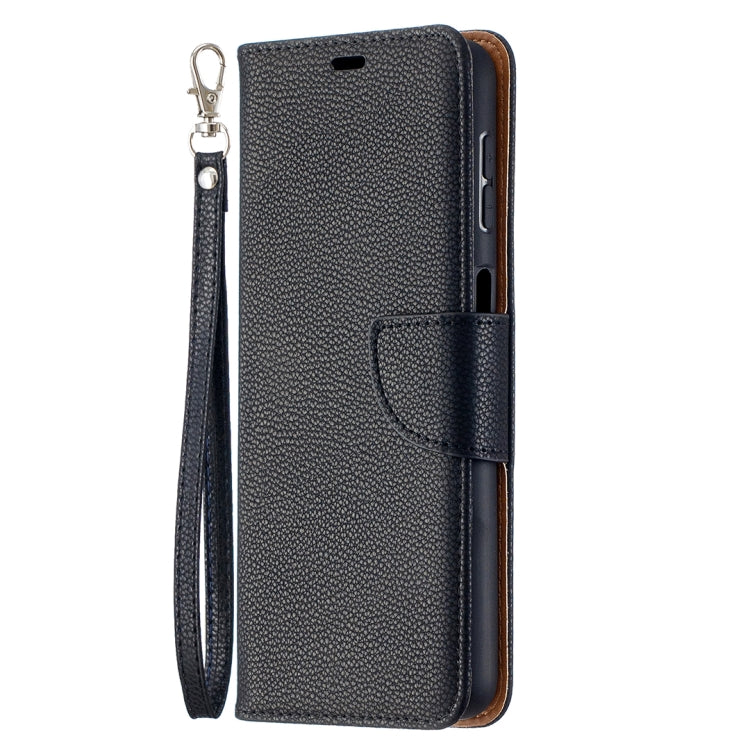 LAMBSKIN Knižkové puzdro pre Samsung Galaxy A32 5G - čierne