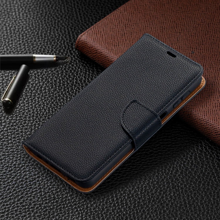LAMBSKIN Knižkové puzdro pre Samsung Galaxy A32 5G - čierne