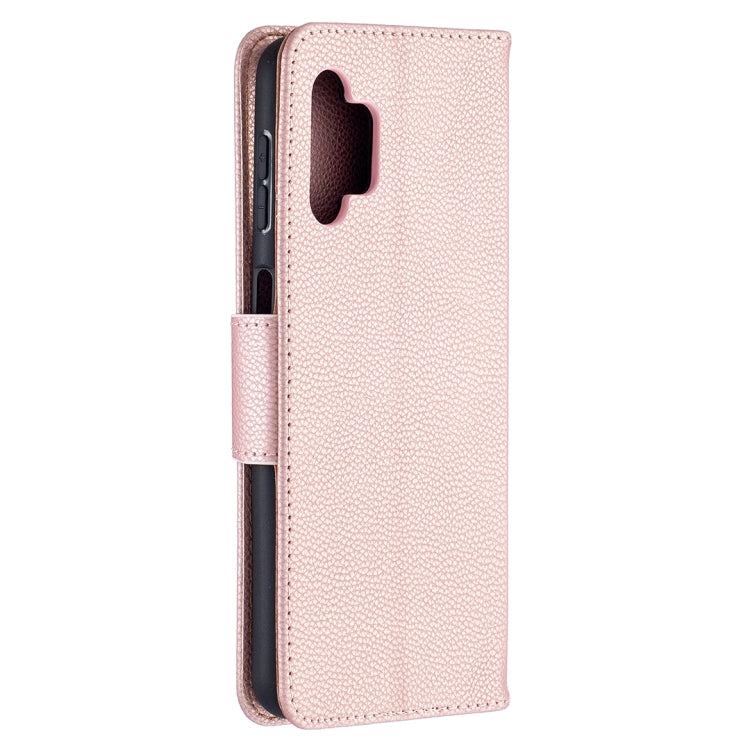 LAMBSKIN Knižkové puzdro pre Samsung Galaxy A32 5G - ružové