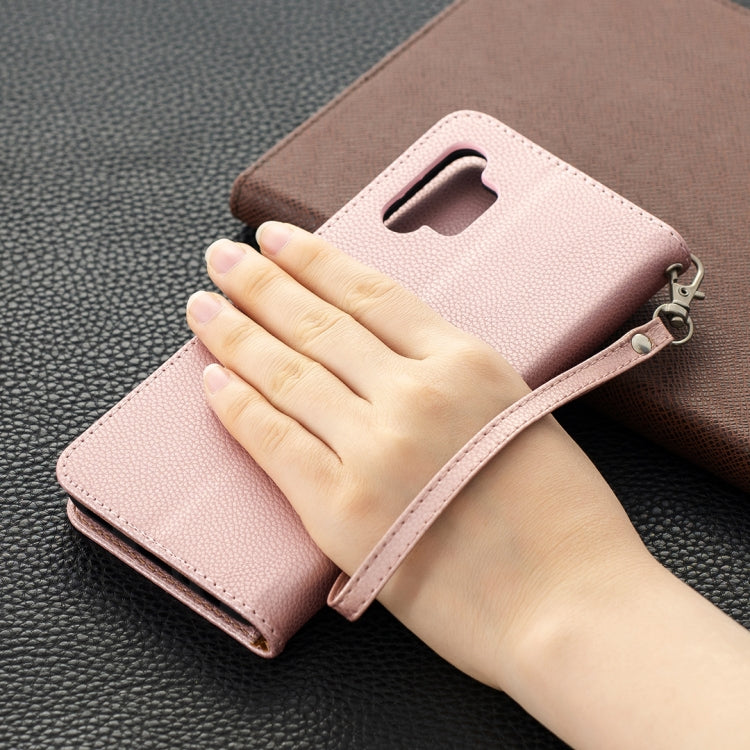 LAMBSKIN Knižkové puzdro pre Samsung Galaxy A32 5G - ružové