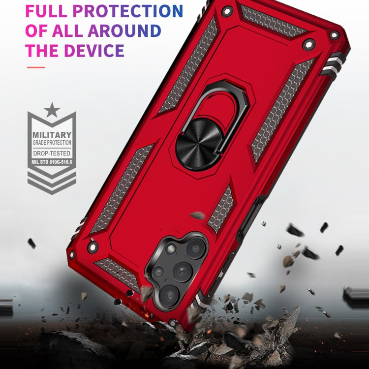 RING ARMOR Tvrdený kryt pre Samsung Galaxy A32 5G - sivý