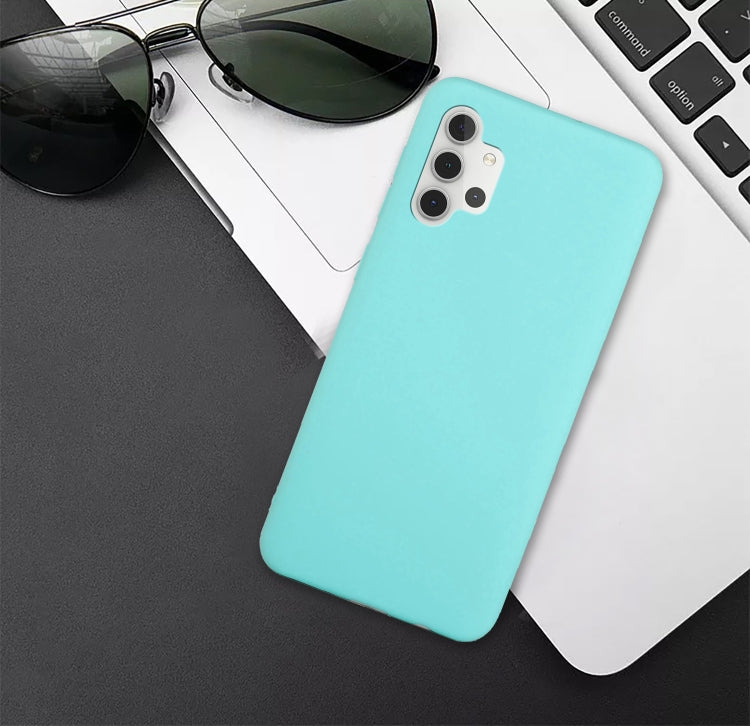 MATT Silikónový obal pre Samsung Galaxy A32 5G - mentolový