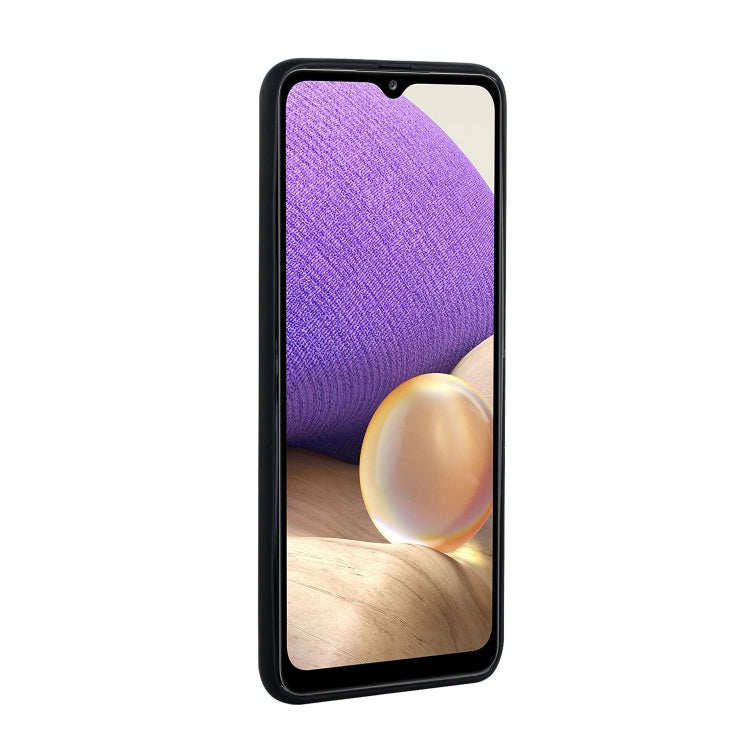 MATT Silikónový obal pre Samsung Galaxy A32 5G - čierny
