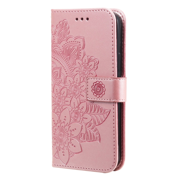 FLOWER Knižkové puzdro pre Samsung Galaxy A33 5G - ružové