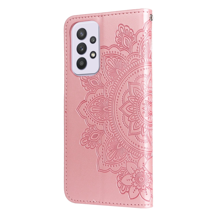 FLOWER Knižkové puzdro pre Samsung Galaxy A33 5G - ružové