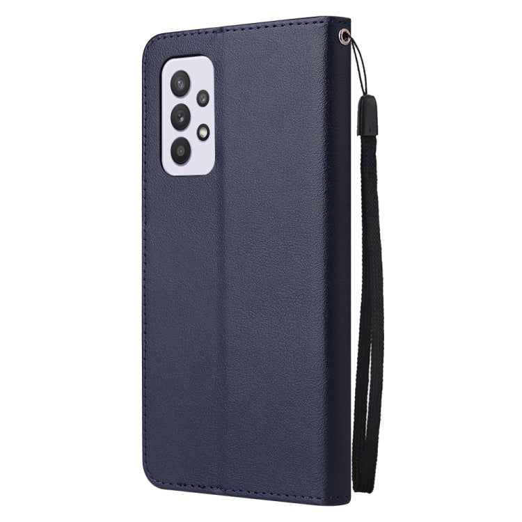SOLID Knižkové puzdro pre Samsung Galaxy A33 5G - modré