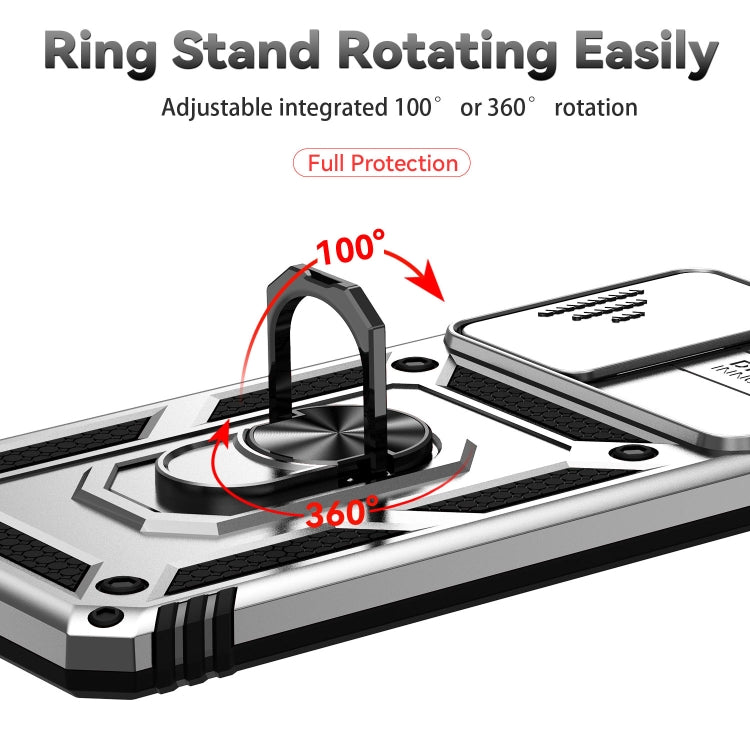 SLIDING Tvrdený kryt pre Samsung Galaxy A33 5G - sivý