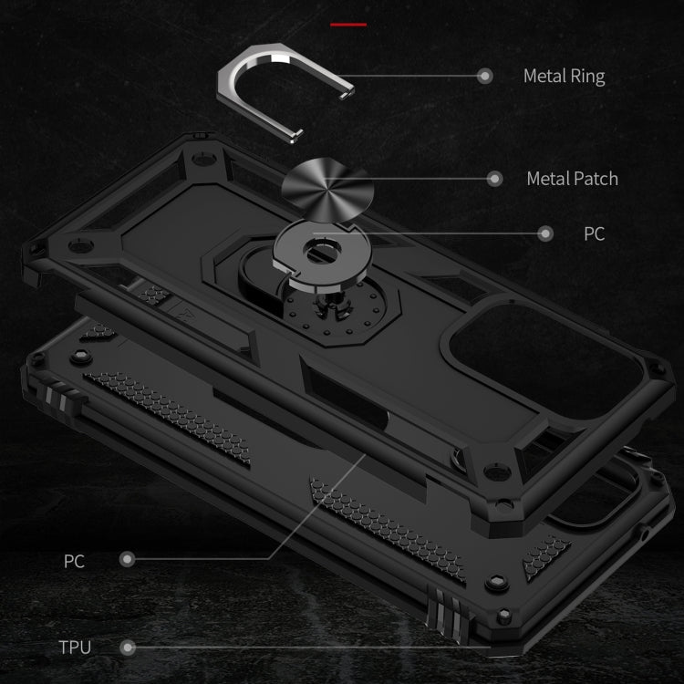 RING ARMOR Tvrdený kryt pre Samsung Galaxy A33 5G - čierny