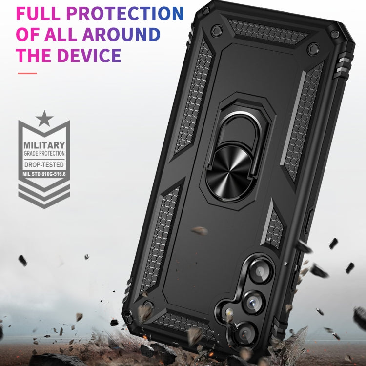 RING ARMOR Tvrdený kryt pre Samsung Galaxy A34 5G - čierny