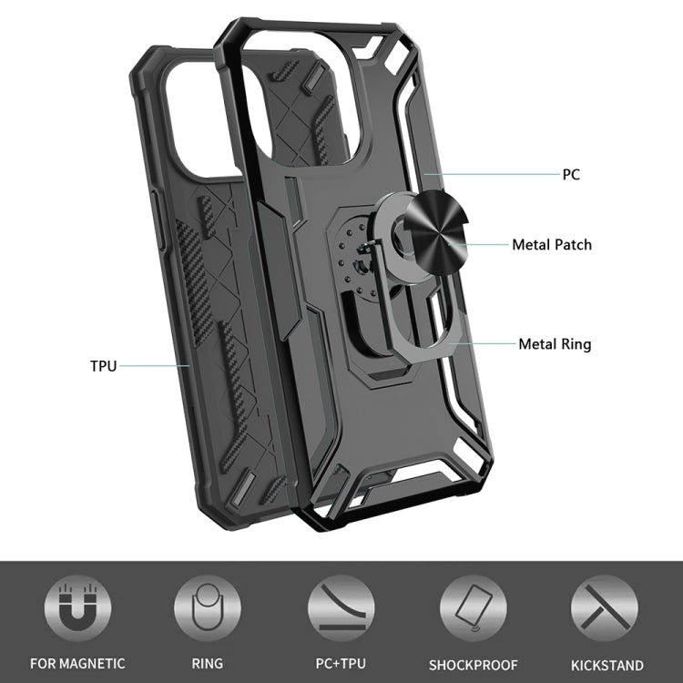 WARSHIP ARMOR Tvrdený kryt pre Samsung Galaxy A34 5G - modrý