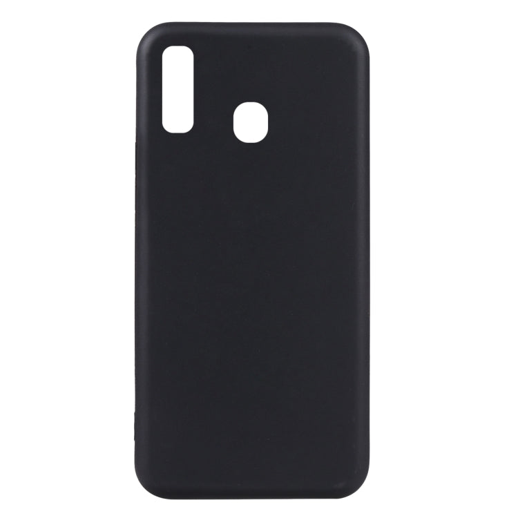 MATT Silikónový obal pre Samsung Galaxy A40 - čierny