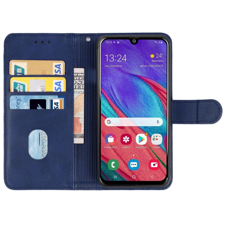 SOLID Knižkové puzdro pre Samsung Galaxy A40 - modré