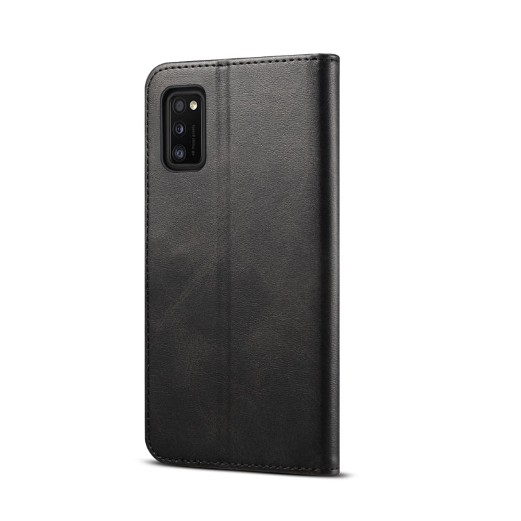 GUSSIM Knižkové puzdro pre Samsung Galaxy A41 - čierne
