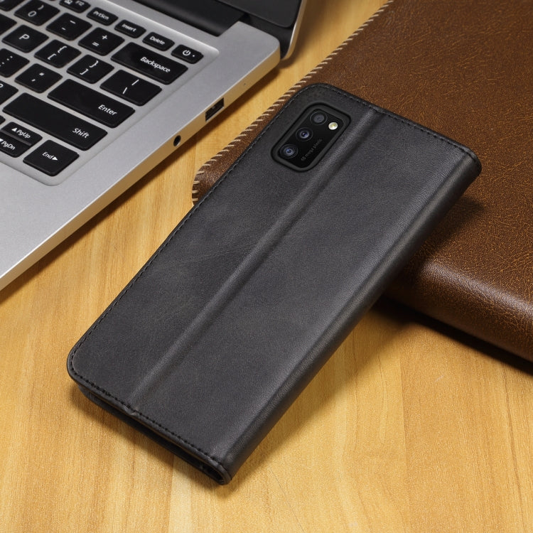 GUSSIM Knižkové puzdro pre Samsung Galaxy A41 - čierne