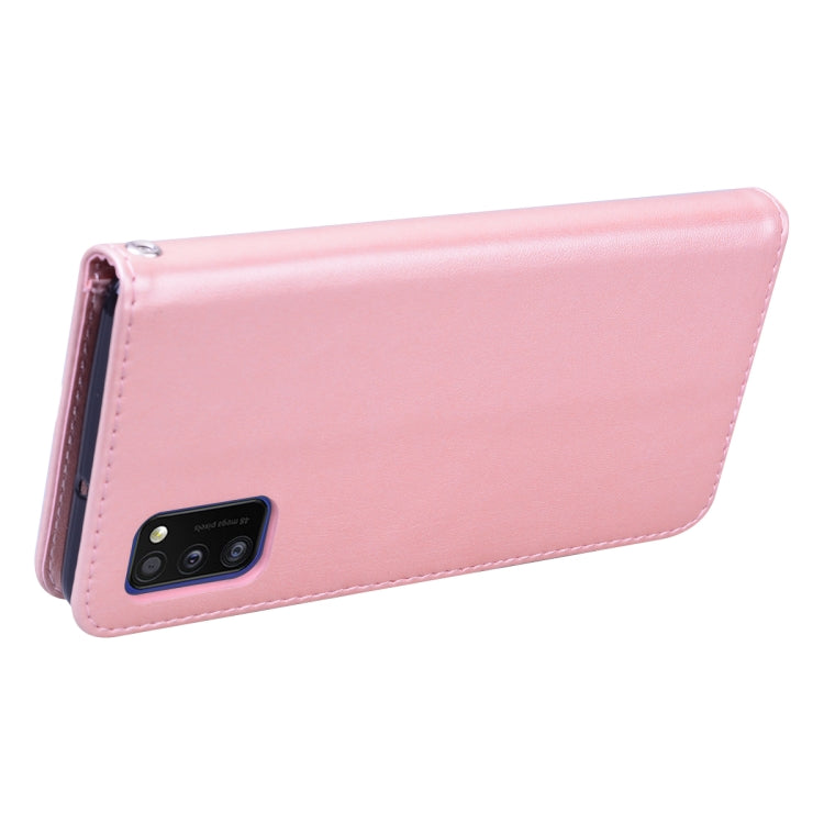 ROSE Knižkové puzdro pre Samsung Galaxy A41 - ružové