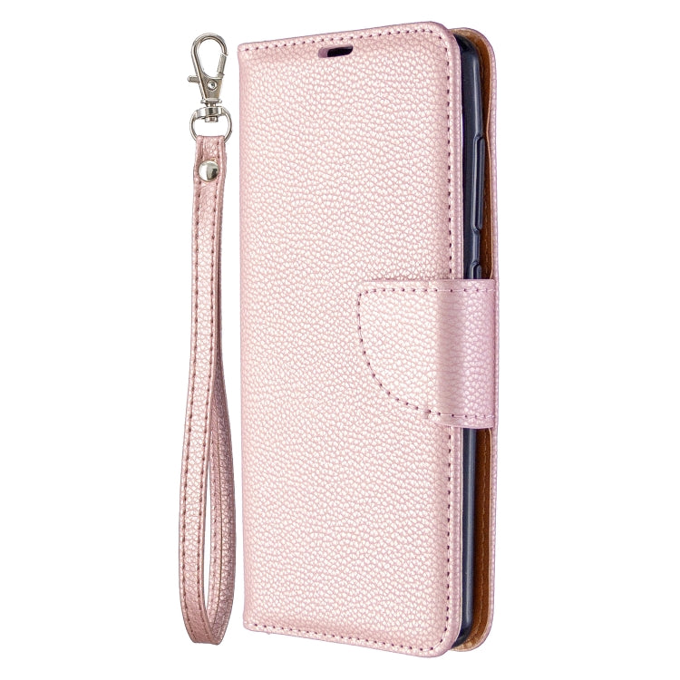 LAMBSKIN Knižkové puzdro pre Samsung Galaxy A41 - ružové