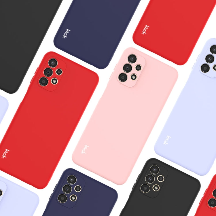MATT Silikónový obal pre Samsung Galaxy A13 4G - červený