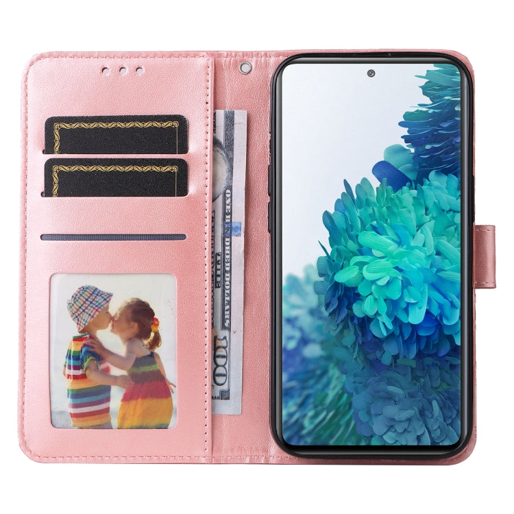 MANDALA Knižkové puzdro pre Samsung Galaxy S20 FE - ružové
