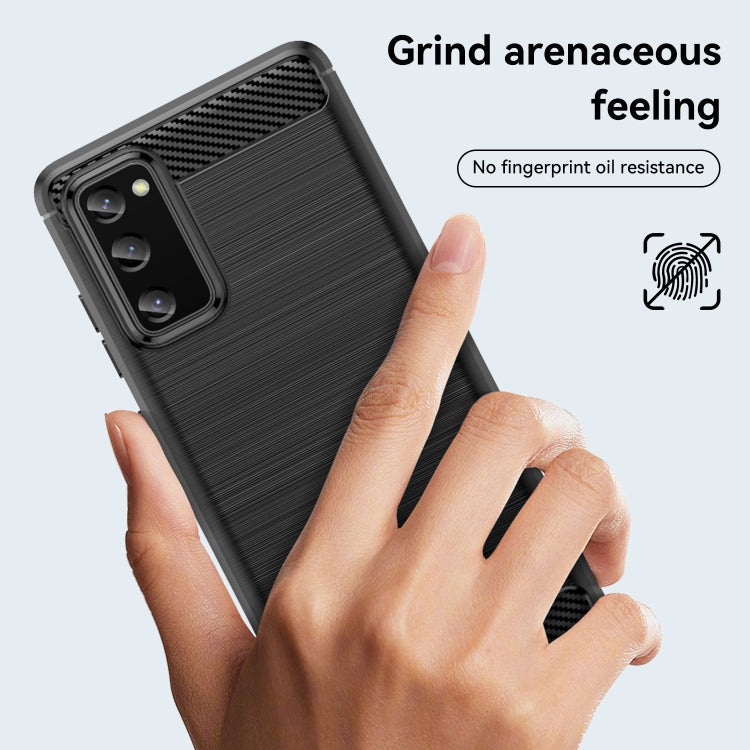 CARBON Zadný obal pre Samsung Galaxy S20 FE - čierny